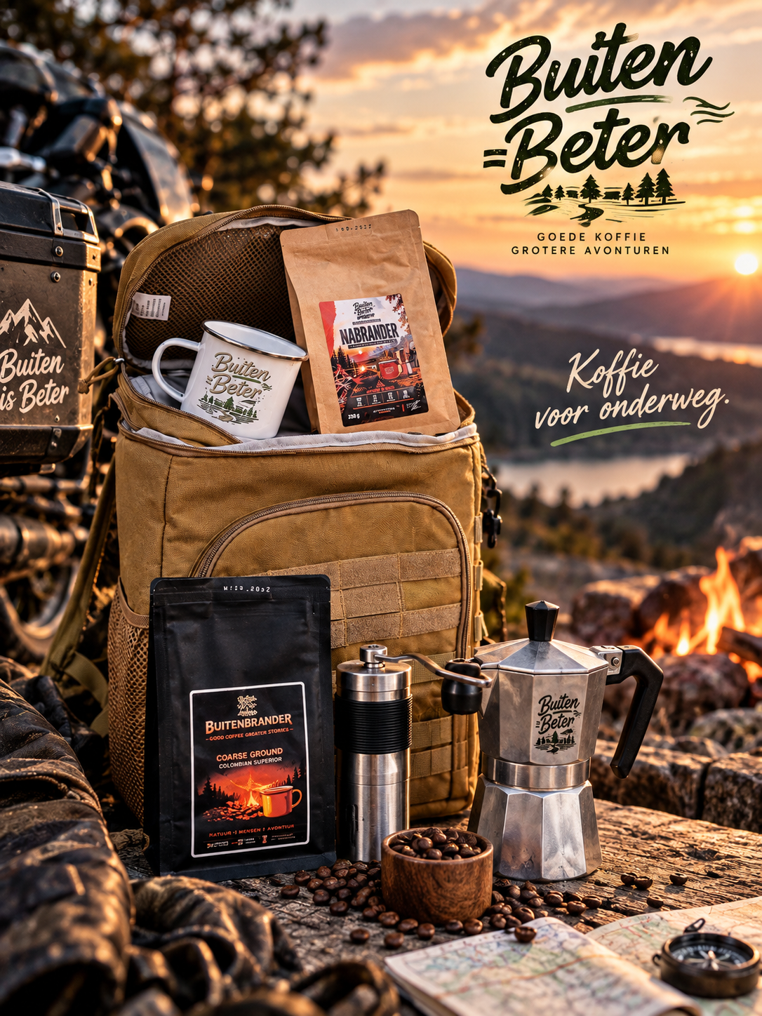 Buitenbrander Koffie Outdoor Set